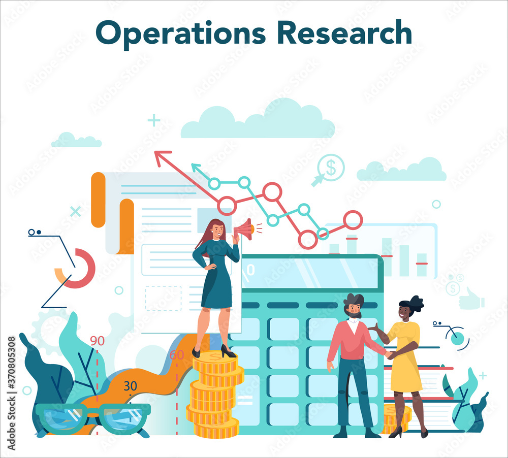 Audit concept. Business operation research and analysis. Financial Audit concept. Business operation research and analysis. Financial