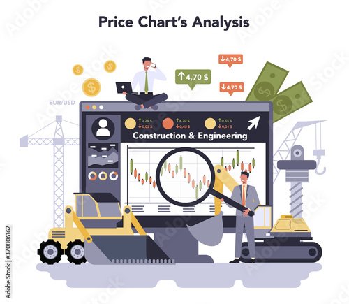 Construction and engineering industry online service or platform