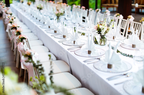Decoration wedding setup at Phuket and Ceremony decoration on beach and garden
