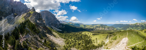 Panoramica Sassolungo  Alto-Adige  Alpe di Siusi