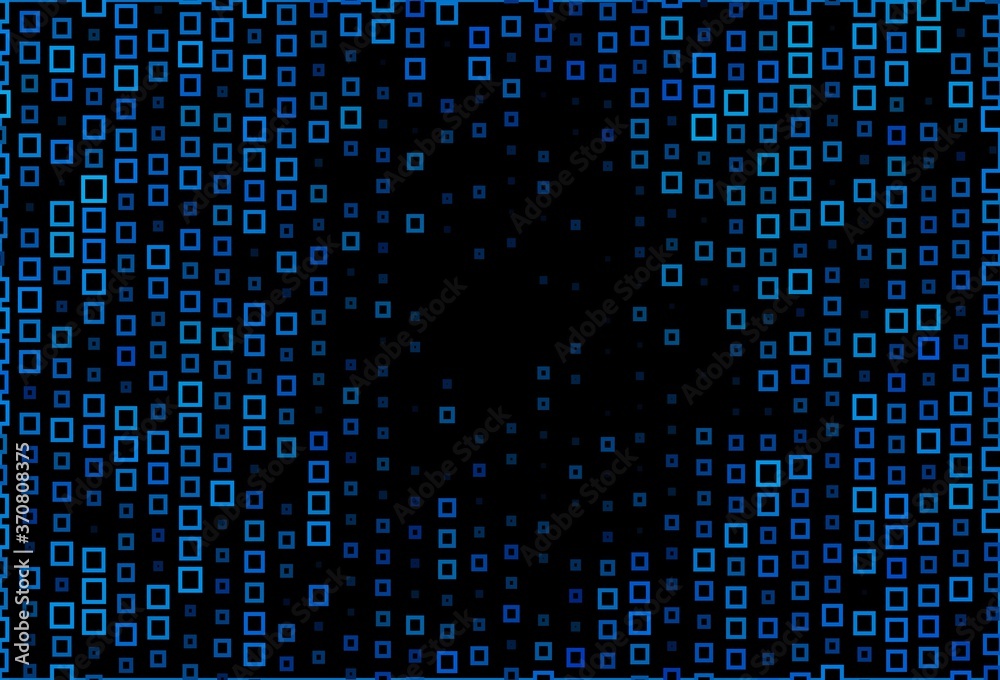 Dark BLUE vector layout with lines, rectangles. Dark BLUE vector layout with lines, rectangles.
