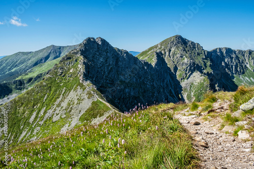 Western Tatras scenery from Volovec peak, Slovakia, hiking theme photo