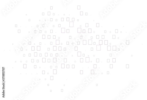 Light Black vector cover with circles, cubes.