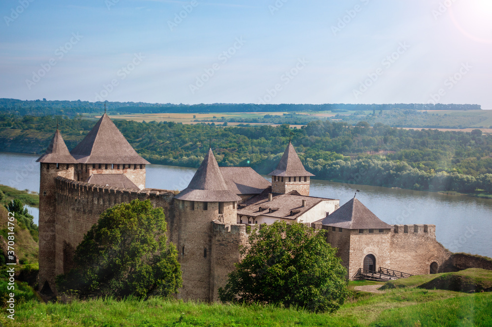 Khotyn fortess, castle in Ukraine. One of seven wonders of Ukraine Khotyn fortess, castle in Ukraine. One of seven wonders of Ukraine