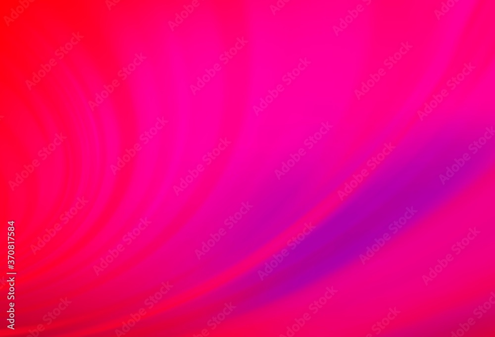 Light Purple, Pink vector pattern with curved circles. Light Purple, Pink vector pattern with curved circles.