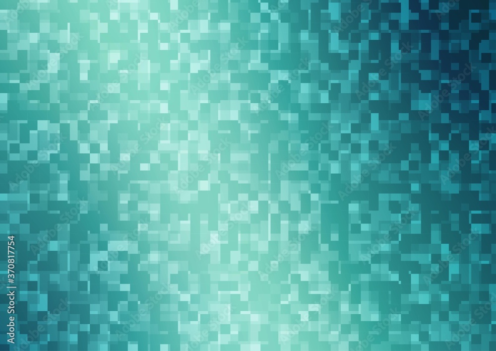 Light BLUE vector pattern in square style. Light BLUE vector pattern in square style.
