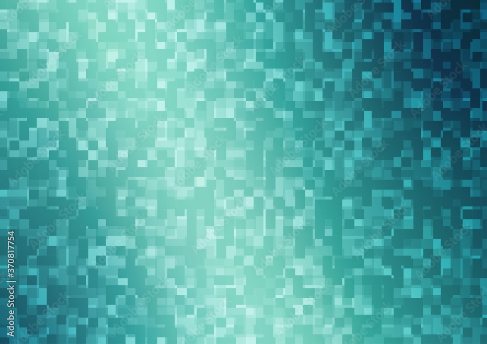 Light BLUE vector pattern in square style.