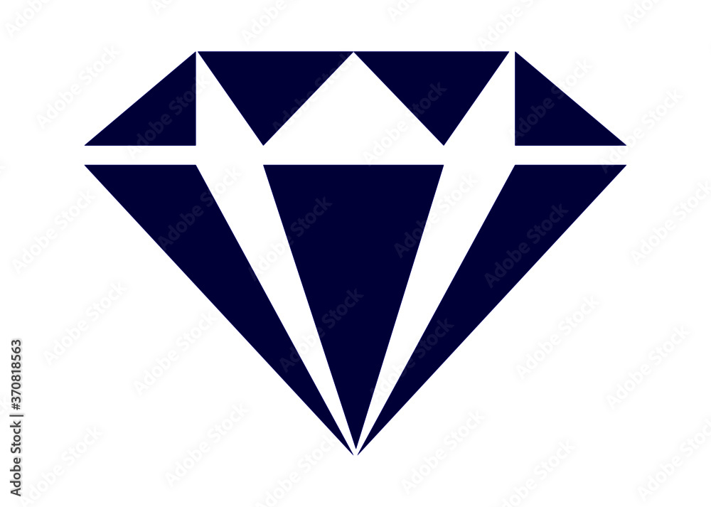 diamond line icon. linear style sign for mobile concept and web design. Symbol, logo illustration. Pixel perfect vector graphics
