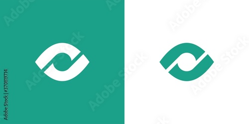 abstract eye - icon template for logo design
