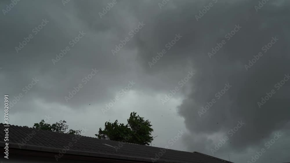 Beautiful rainy dark Storm clouds before thunderstorm TimeLapse in Tropical summer with scary & moody sky, dramatic Background. Weather & Overcast concept Time Lapse for digital cinema composition 4K Beautiful rainy dark Storm clouds before thunderstorm TimeLapse in Tropical summer with scary & moody sky, dramatic Background. Weather & Overcast concept Time Lapse for digital cinema composition 4K