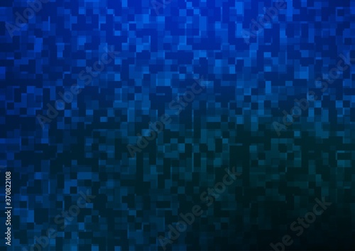 Light BLUE vector background with rectangles. © Dmitry