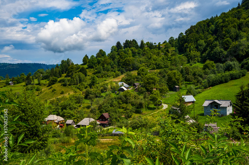 Beautiful landscape in Maramures county , Romania