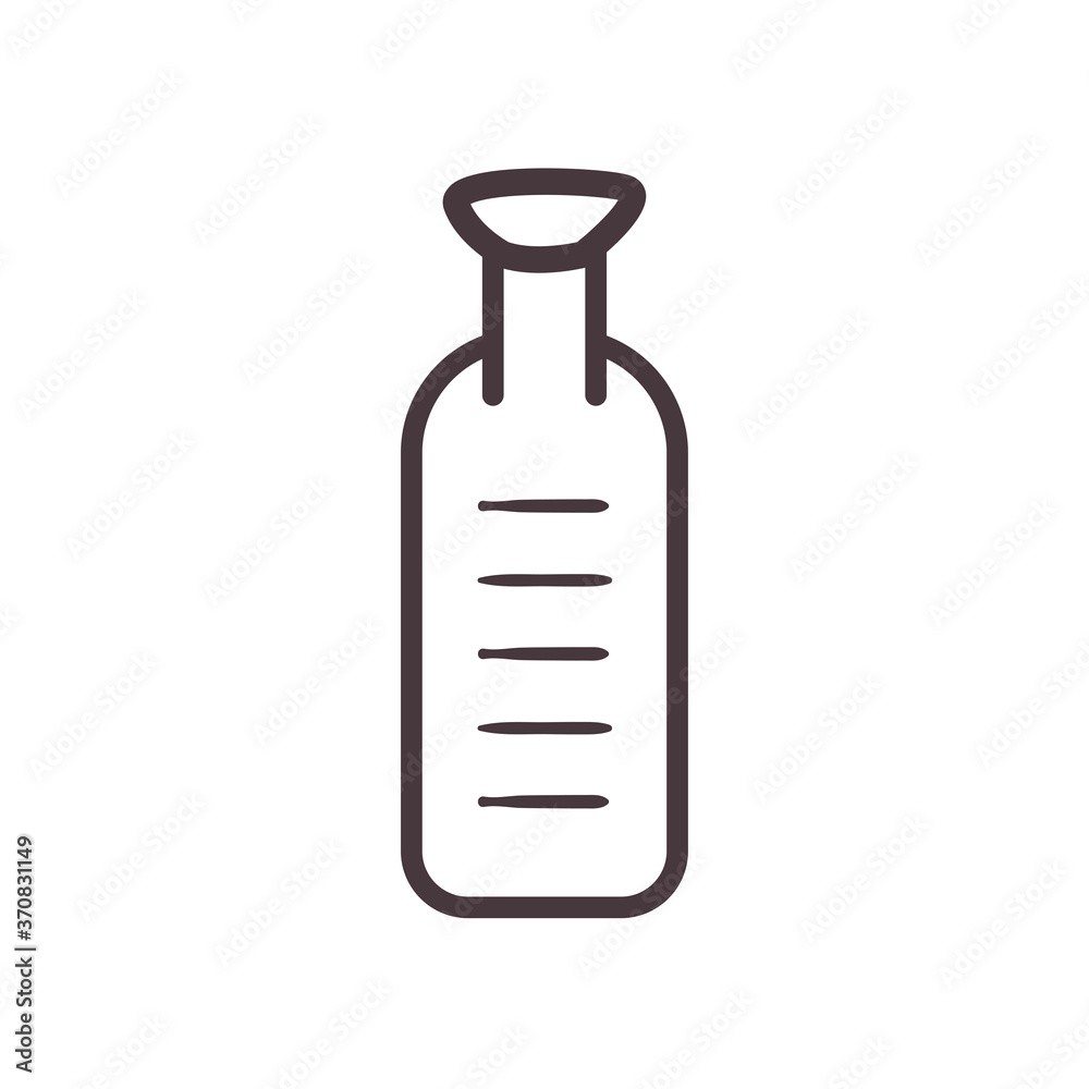 oilive oil bottle line style icon vector design oilive oil bottle line style icon vector design