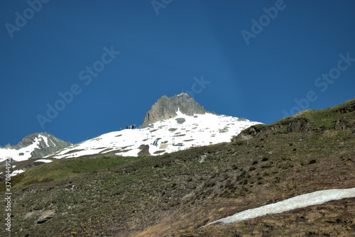 Oberalppass in der Schweiz 21.5.2020