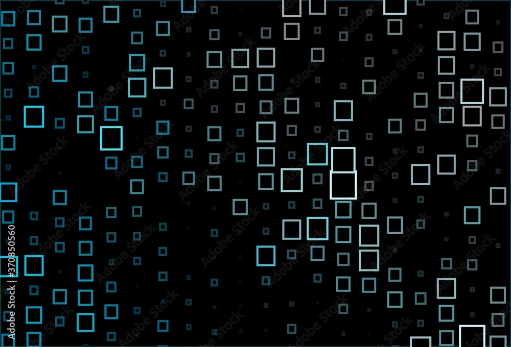 Dark BLUE vector layout with lines, rectangles.