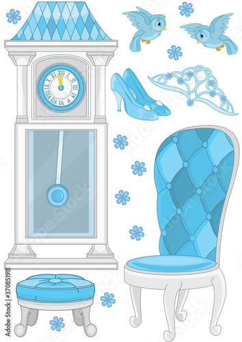 Set Of Furniture And Accessory Princess