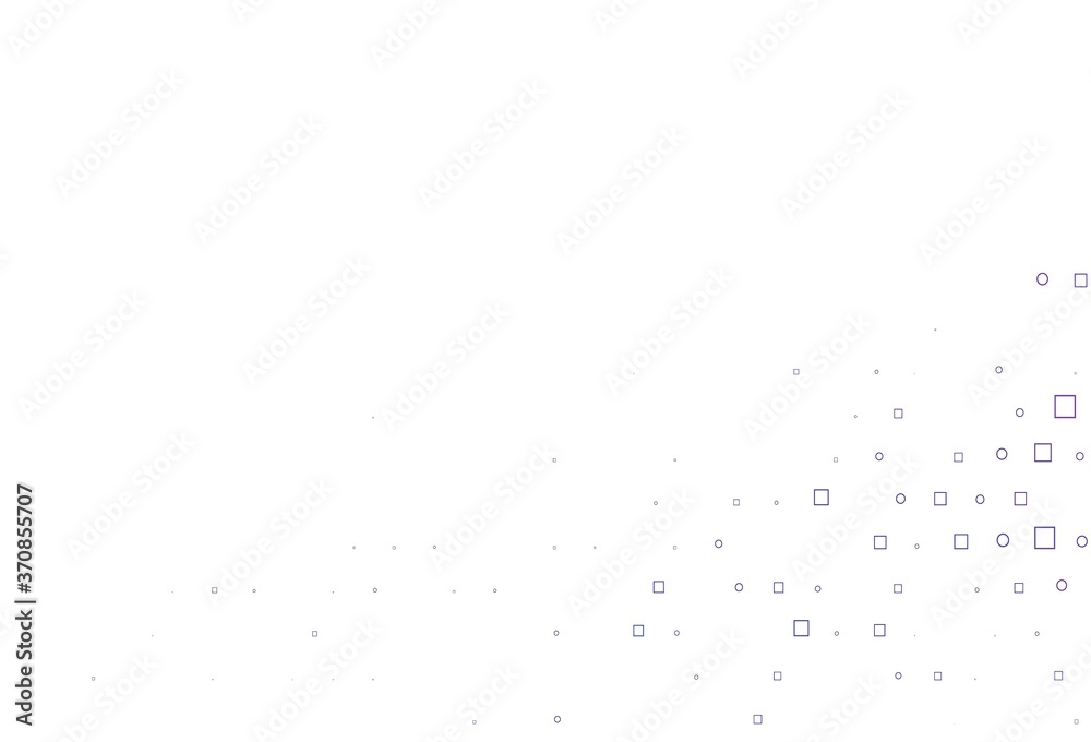 Light Purple vector texture with disks, rectangles. Light Purple vector texture with disks, rectangles.