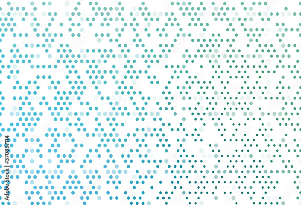 Light Blue, Green vector background with bubbles. Light Blue, Green vector background with bubbles.
