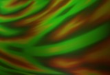 Light Green vector abstract blurred background.