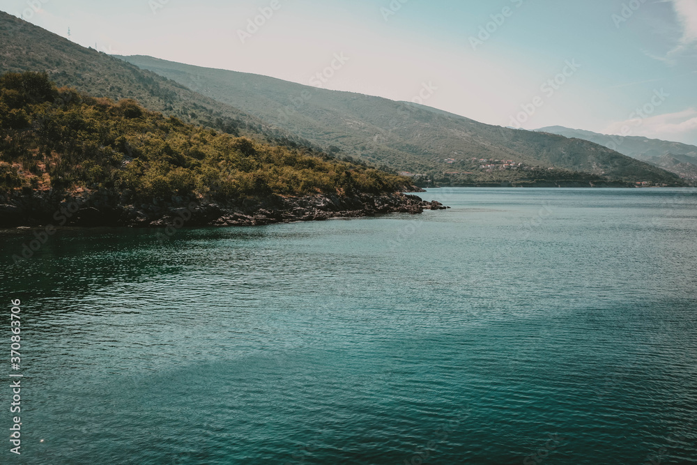 blue water sea in croatia
