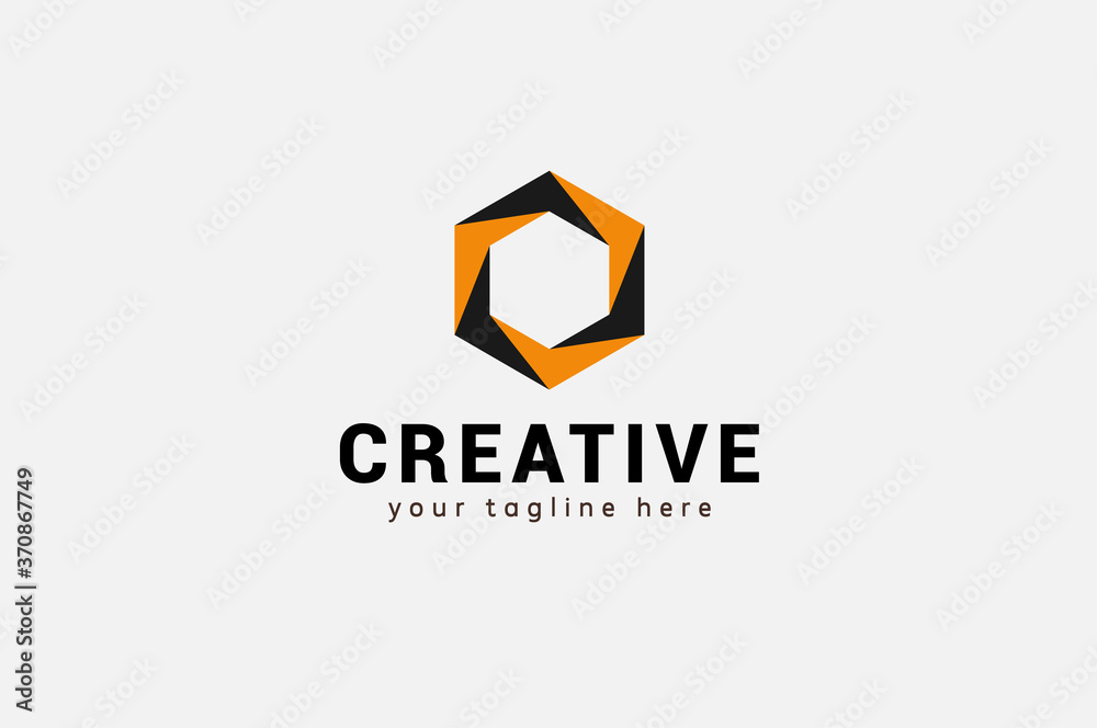 3D letter O logo inspiration, hexagon logo design template, vector illustration 3D letter O logo inspiration, hexagon logo design template, vector illustration