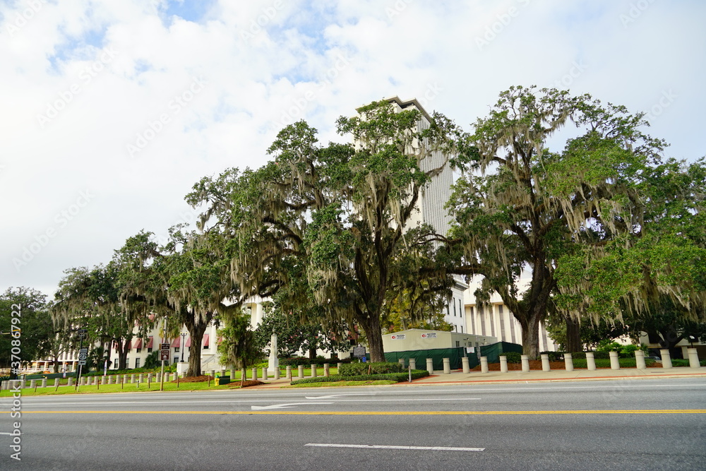 The Florida Capitol at Tallahassee, Florida, USA