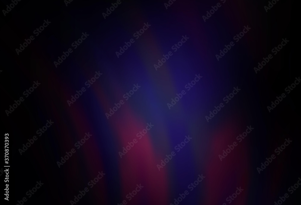 Obraz premium Dark Purple vector template with abstract lines.