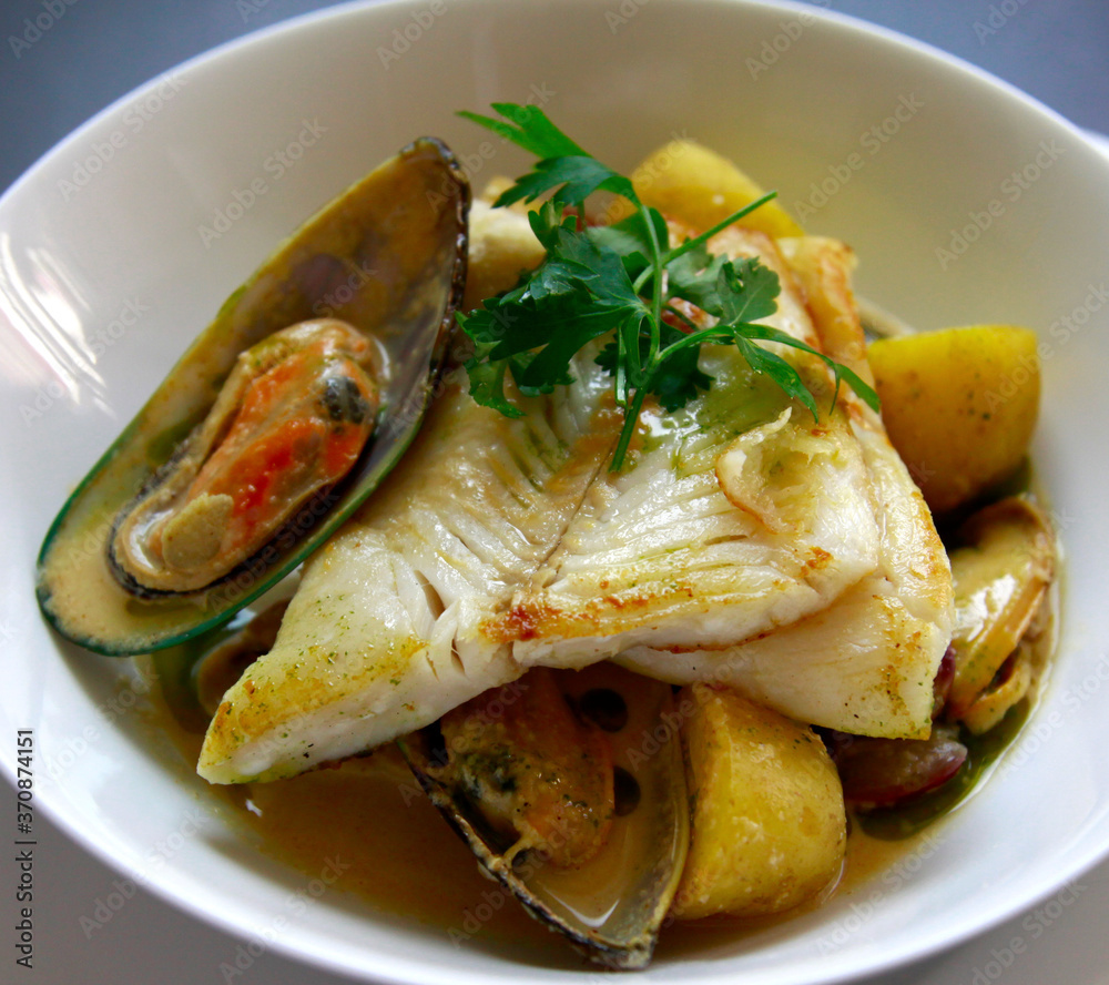 Hake & Mussels Hake & Mussels