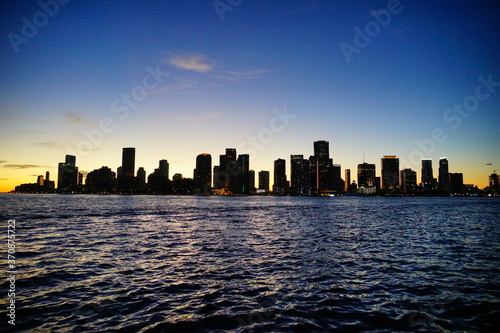 Miami beach at sun set © Feng