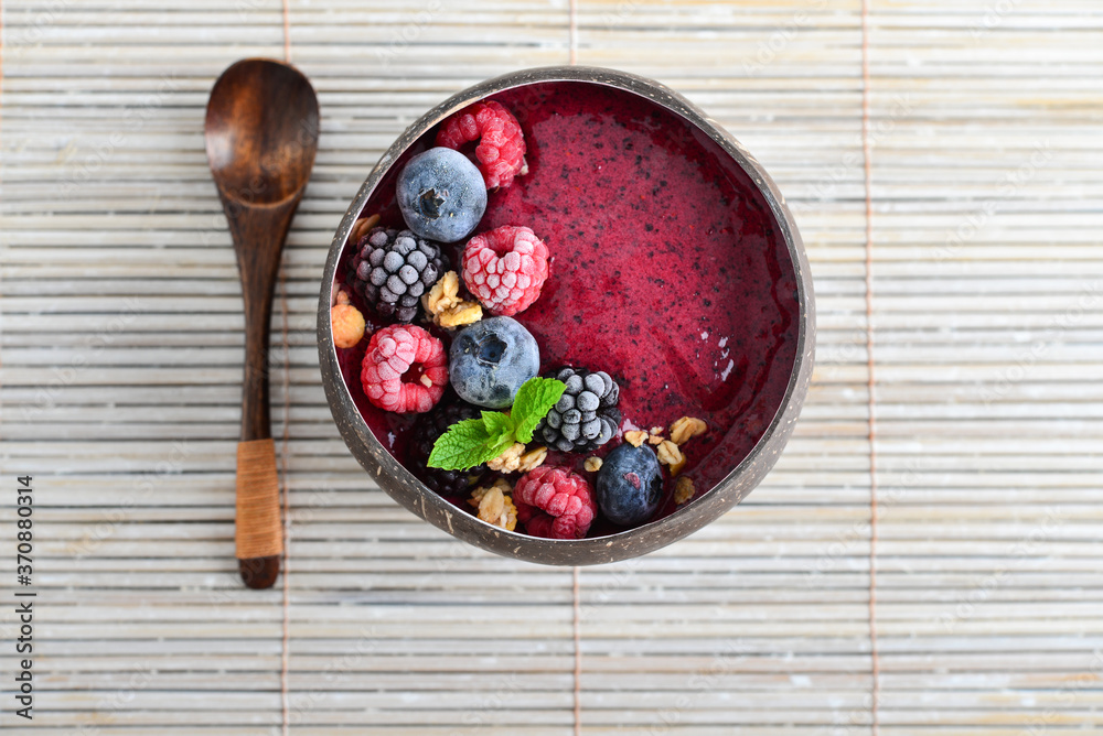 Acai smoothie bowl Acai smoothie bowl