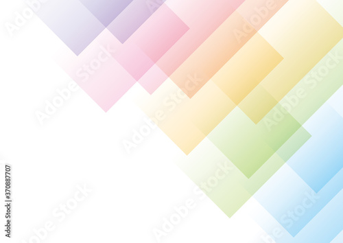 カラフルな幾何学模様の背景