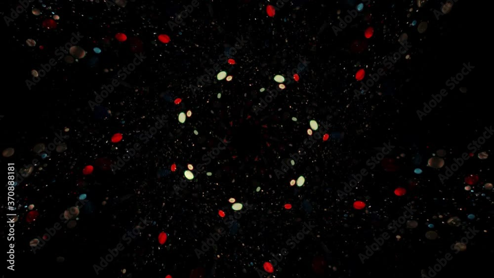 Abstract motion background shining gold particles. Shimmering Glittering Particles With Bokeh. Seamless 4K loop video animation. Abstract motion background shining gold particles. Shimmering Glittering Particles With Bokeh. Seamless 4K loop video animation.