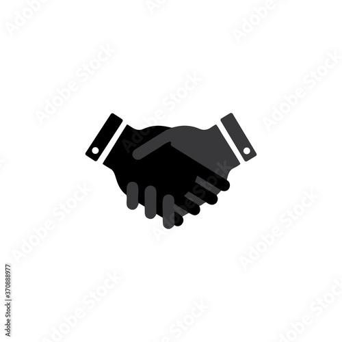 Business handshake icon