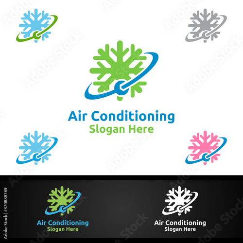 Fix Snow Air Conditioning and Heating Services Logo