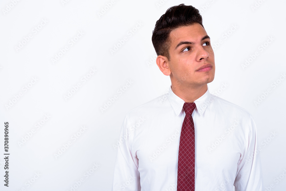 Portrait of young handsome multi ethnic businessman Portrait of young handsome multi ethnic businessman