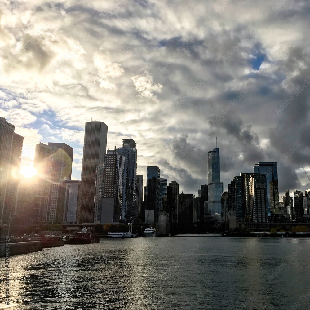 Fototapeta premium Chicago skyline