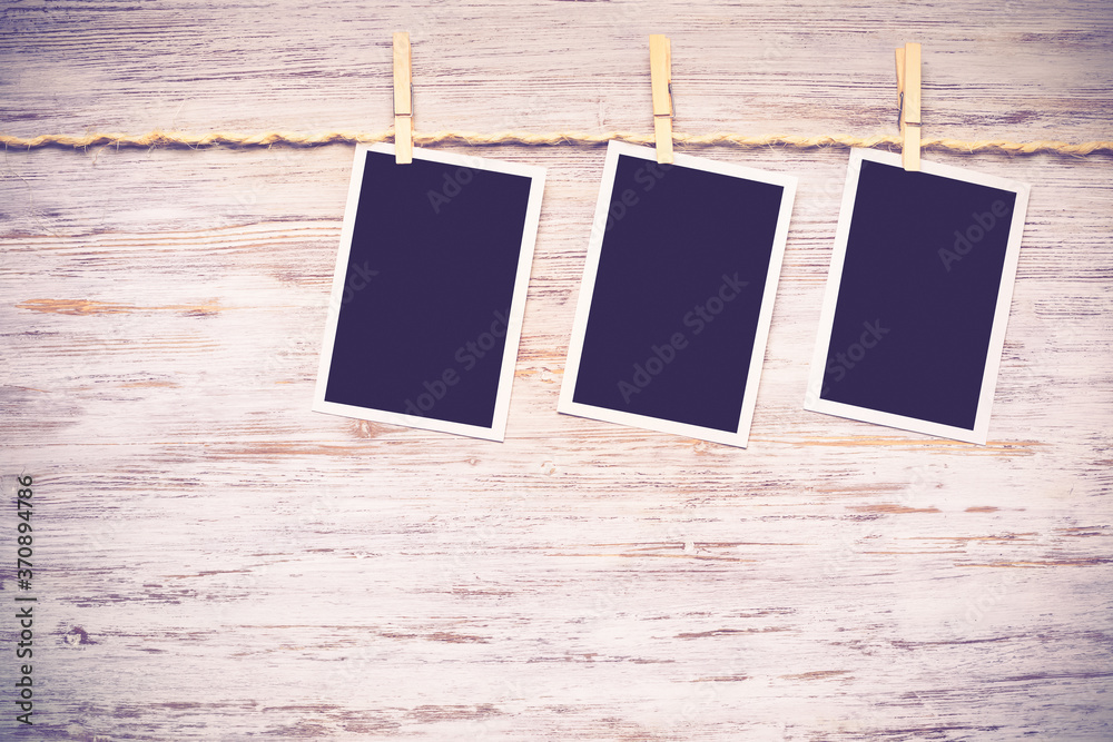 Fototapeta premium Black photo frame