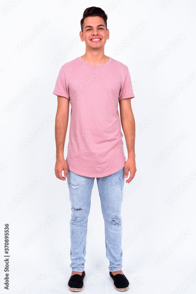 Portrait of happy young handsome multi ethnic man Portrait of happy young handsome multi ethnic man