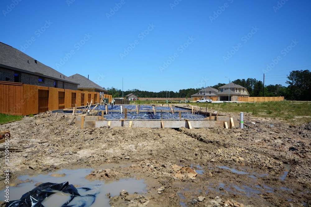 Obraz premium New Construction In The United States