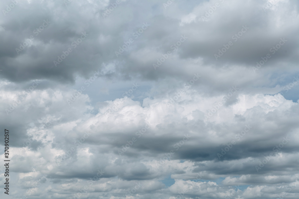 Beautiful cloudy sky. The clouds are thickening. The sky before the rain Beautiful cloudy sky. The clouds are thickening. The sky before the rain