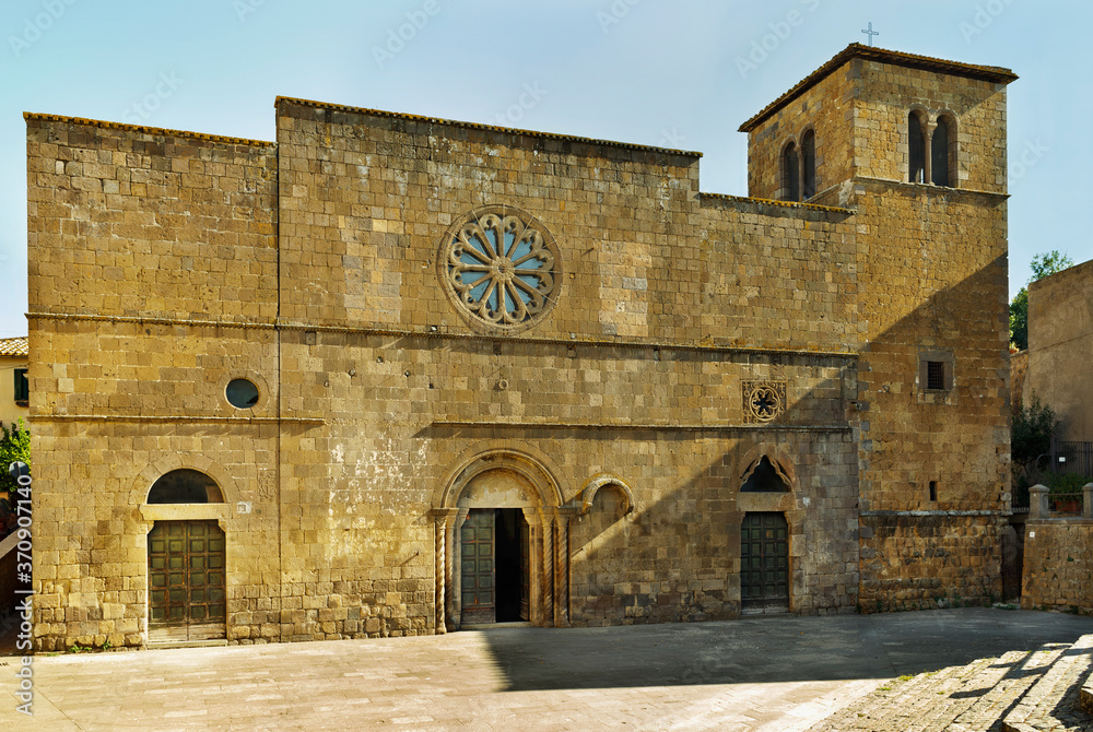 Tuscania -ITALY- -Church of Santa Maria della Rosa