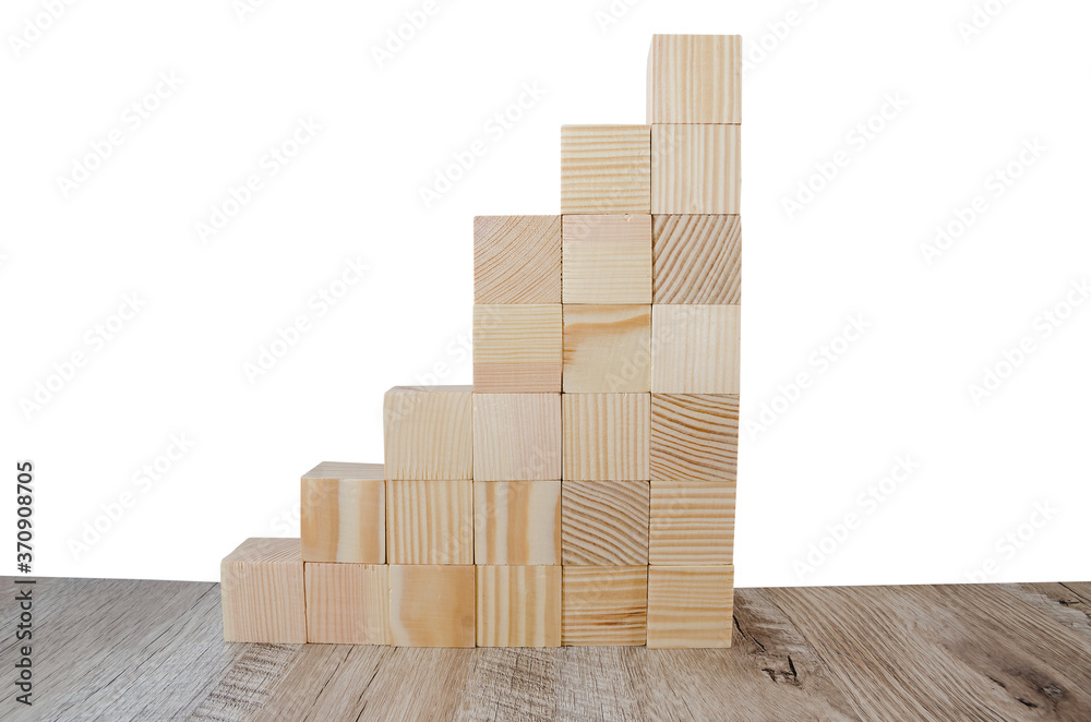 Pyramid. Lift ladder made of wooden cubes.wooden cubes in the form of stairs, business concept. Career growth concept. Pyramid. Lift ladder made of wooden cubes.wooden cubes in the form of stairs, business concept. Career growth concept.