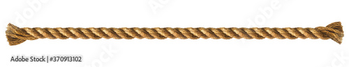 Rope Frame. Vector illustration. White background photo
