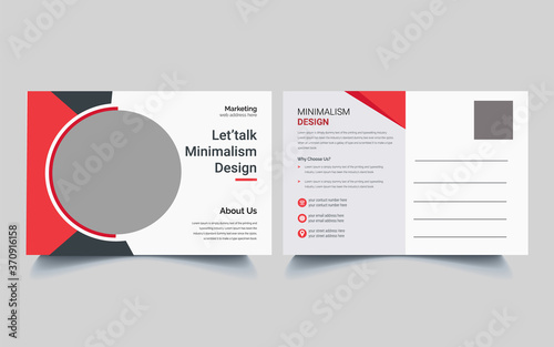 corporate business post card