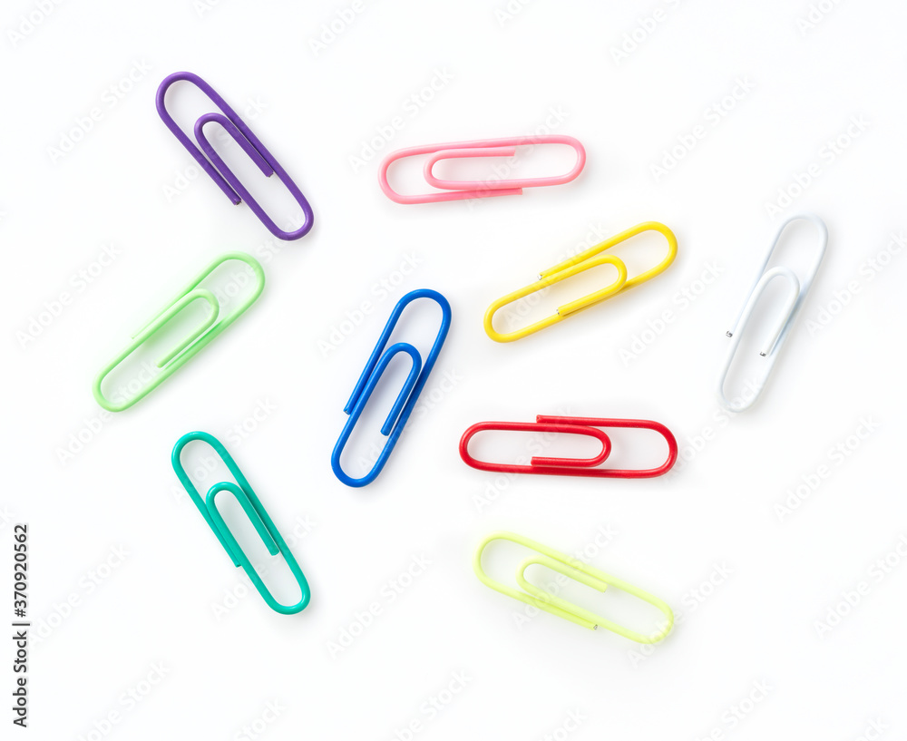 A zem clip on a white background. A zem clip on a white background.