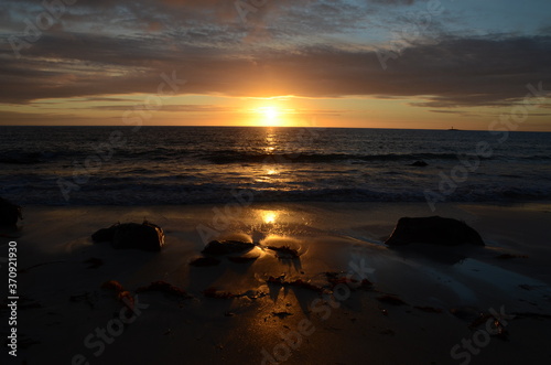 sunset at the beach © Lea