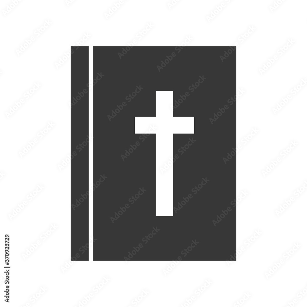 Bible / Scripture icon isolated on white background. God's Word. Vector illustration
Bible / Scripture icon isolated on white background. God's Word. Vector illustration