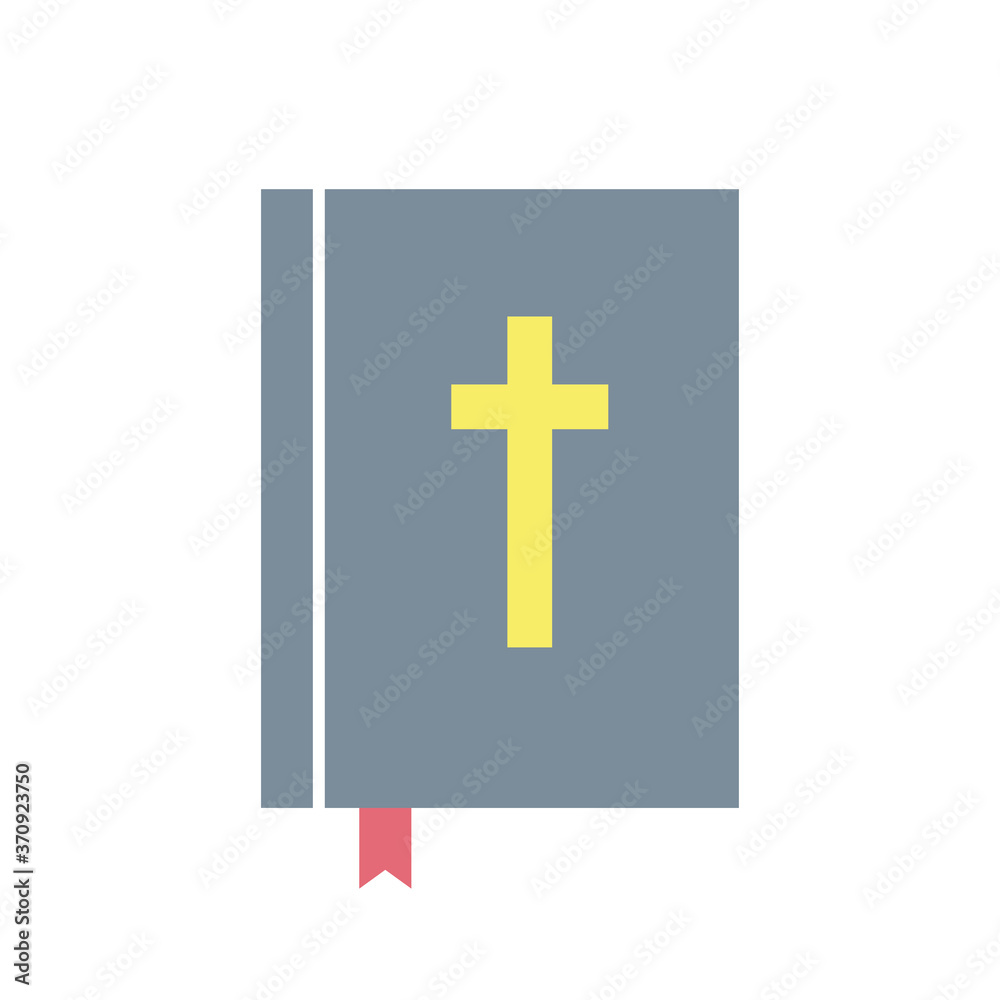 Bible / Scripture icon isolated on white background. God's Word. Vector illustration
Bible / Scripture icon isolated on white background. God's Word. Vector illustration