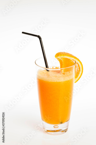 vaso de naranjada