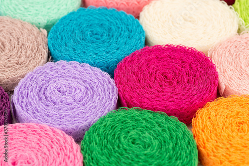 Colorful lace tapes